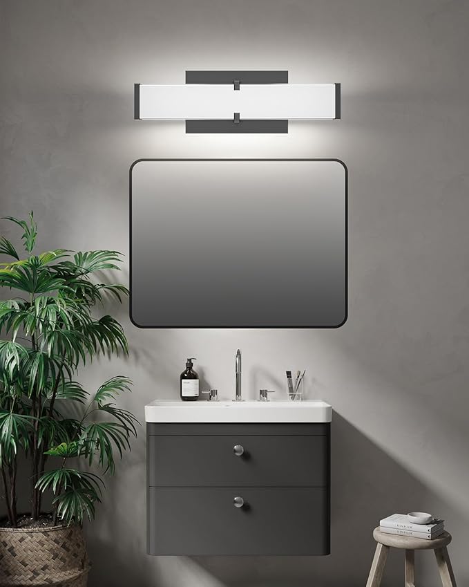 Modern Bathroom Light Fixtures Over Mirror, 32 Inch Dimmable Vanity Lights - Image 7