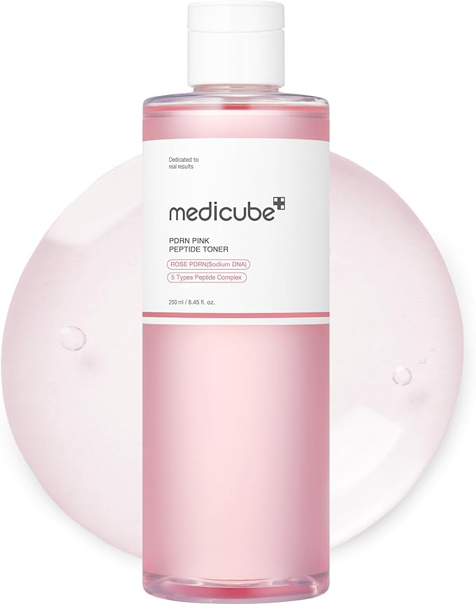 medicube PDRN Toner Rose PDRN Peptide Toner | Lightweight & Watery Type by medicube