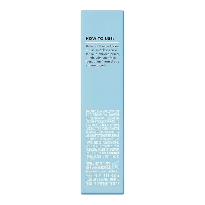 e.l.f. SKIN Holy Hydration! Thirst Burst Drops Mini, Serum - Image 7