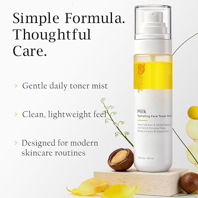 Hydrating Face Mist with Goat Milk Prebiotic – Alcohol-Free Facial Toner Spray - Image 8