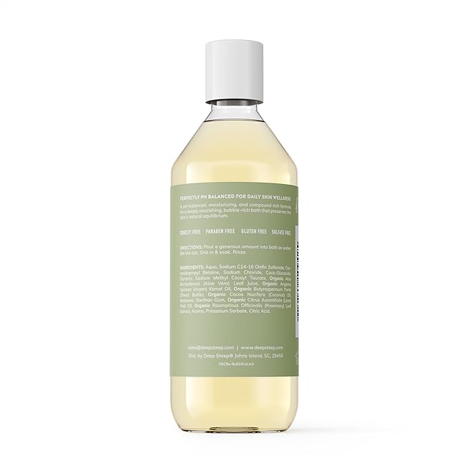 Deep Steep Bubble Bath, Coconut Lime, 10 oz – Soothing Soak - Image 2