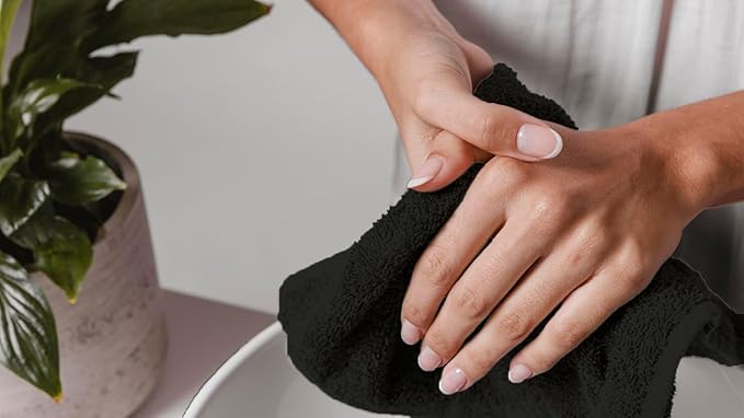 Avalon Towels Cotton Washcloths – Size 12x12 Inches, 100% Ring Spun Cotton - Image 3