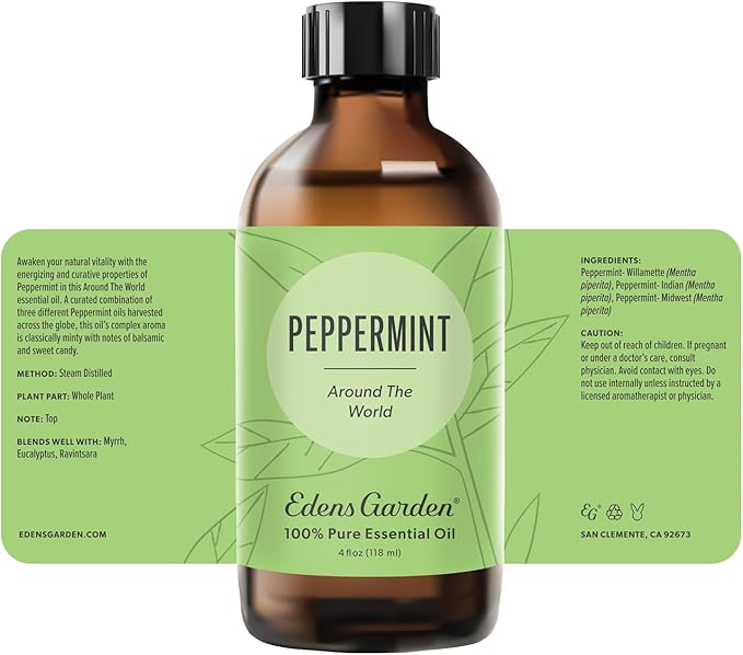 Edens Garden Peppermint Around The World Essential Oil- 100% Pure Premium Grade - Image 9