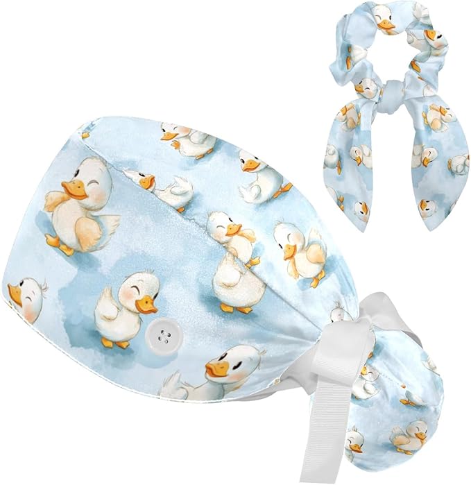 Scrub Cap, Nurse Hat, Surgical Cap by FVQL