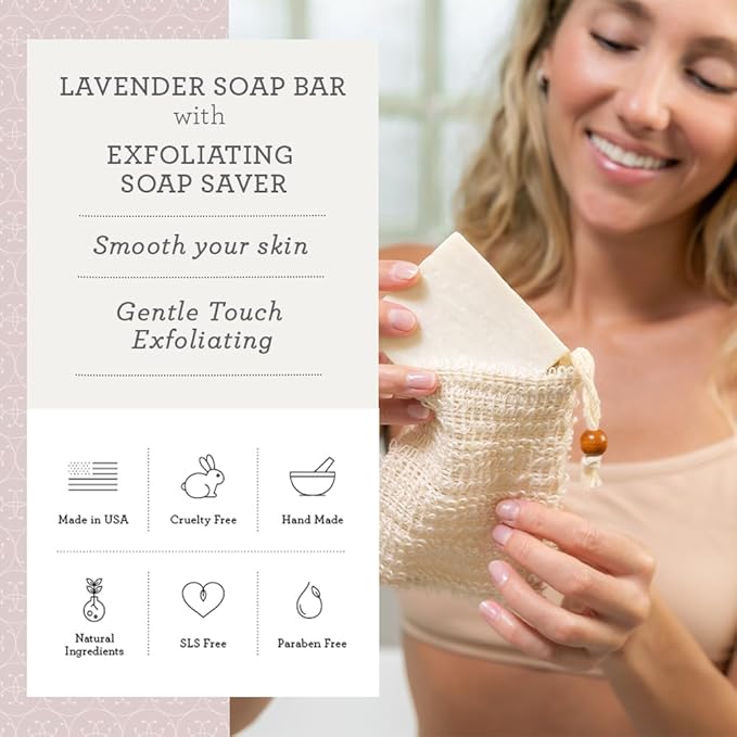 Lizush Luxury Spa Gifts for Women – 7 Piece Lavender Gift Set - Image 7