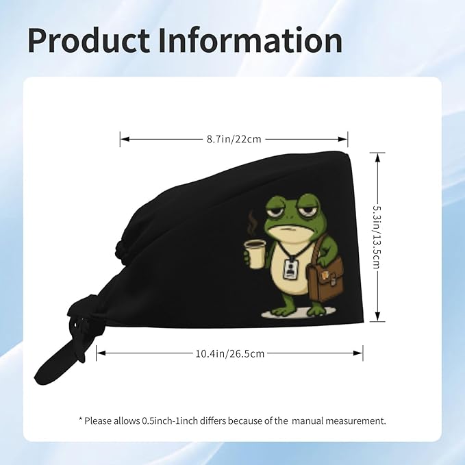 Alligator Ice Cream Working Cap, Scrub Cap - Image 5