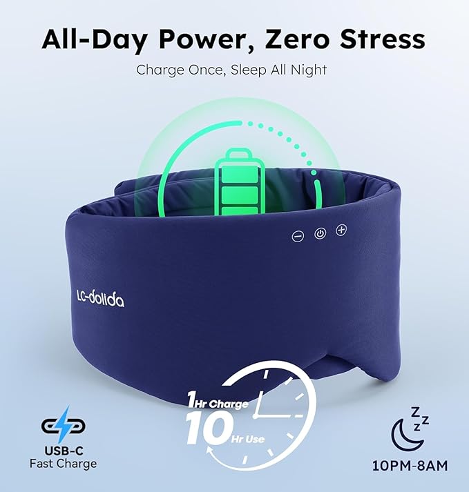 Luxury Bluetooth 5.4 Sleep Mask - Image 5