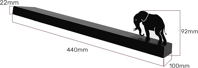 Artori Floating Toilet Paper Shelf Storage - Image 4