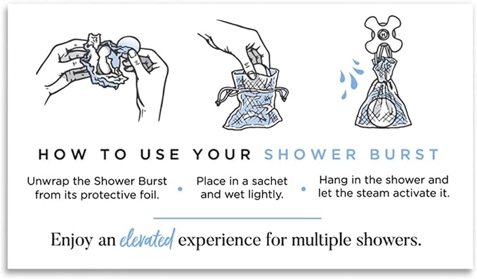 hydraAROMATHERAPY Shower Burst Tablets Essential Oil Steamers Made in USA - Image 7
