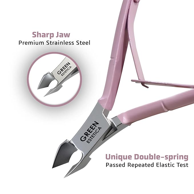 Professional Cuticle Trimmer Nail Cuticle Cutter Stainless Steel Cuticle Nippers - Image 2