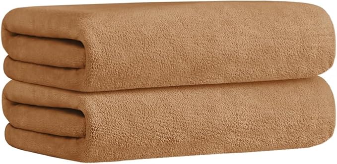 JML Large Microfiber Bath Towels, 6 Pack 30" x 60", Super Absortbent, Fast - Image 4