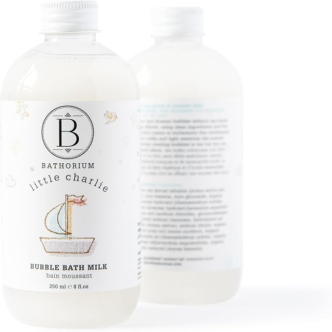 Bathorium Little Charlie Bubble Bath Milk, Gentle & Nourishing - Image 5