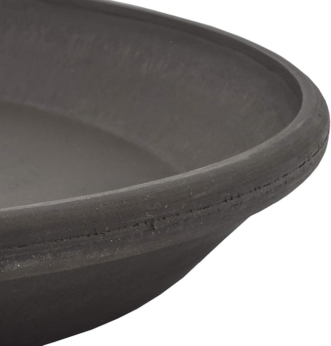 PSW Pot Collection AP30DC 12-inch Plastic/Stone/Wood Composite Plant Saucer - Image 3