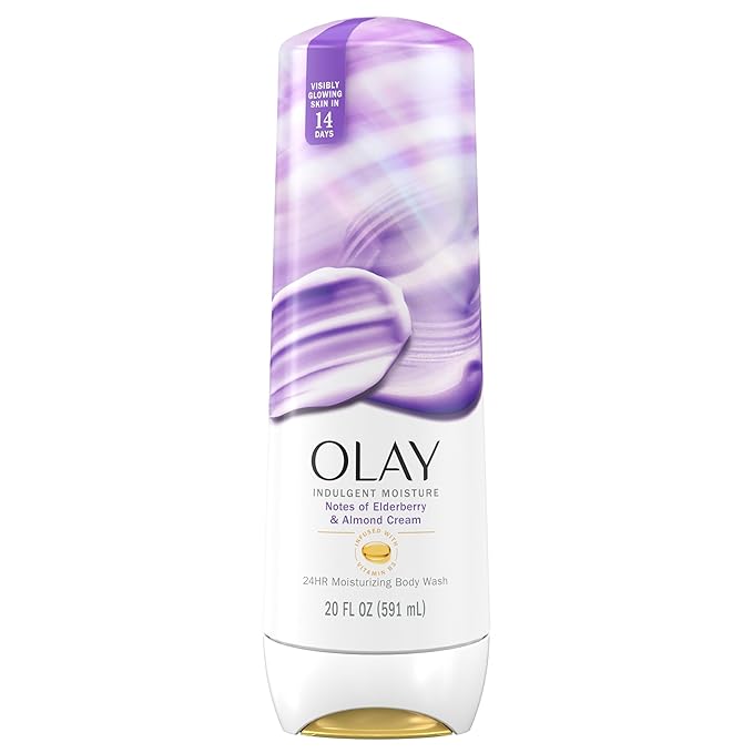Olay Body Wash for Women, Indulgent Moisture, 24hr Moisturizing & Nourishing by Olay