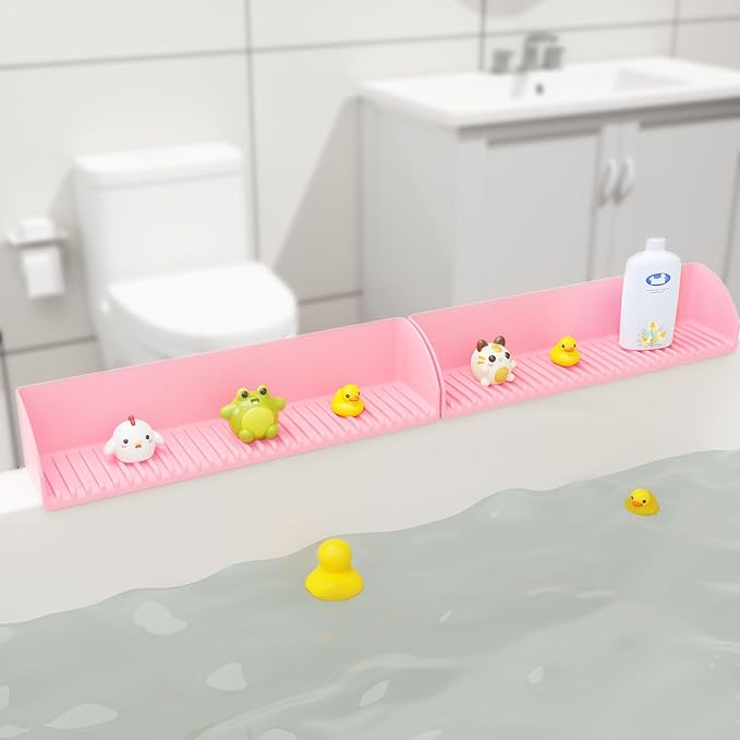 2Pack Bath Tub Splash Guard for Kids - Image 6