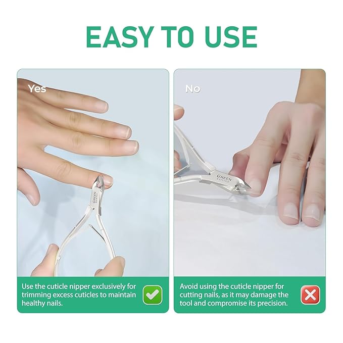 Professional Cuticle Trimmer Nail Cuticle Cutter Stainless Steel Cuticle Nippers - Image 7