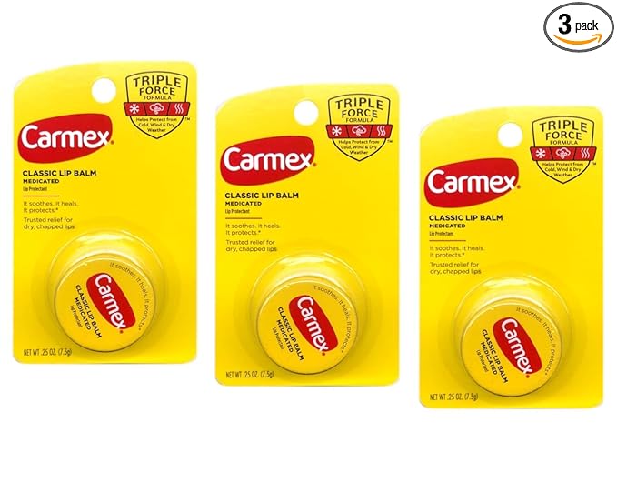 Carmex Classic Lip Balm Medicated, 0.25 oz by Carmex
