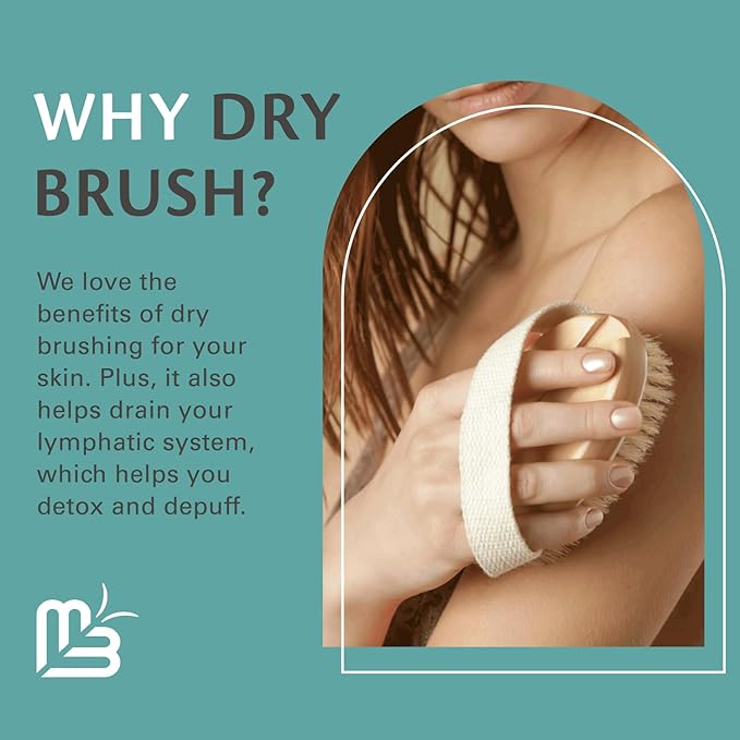 Firm Dry Brush & Shower Brush for Body - Image 6