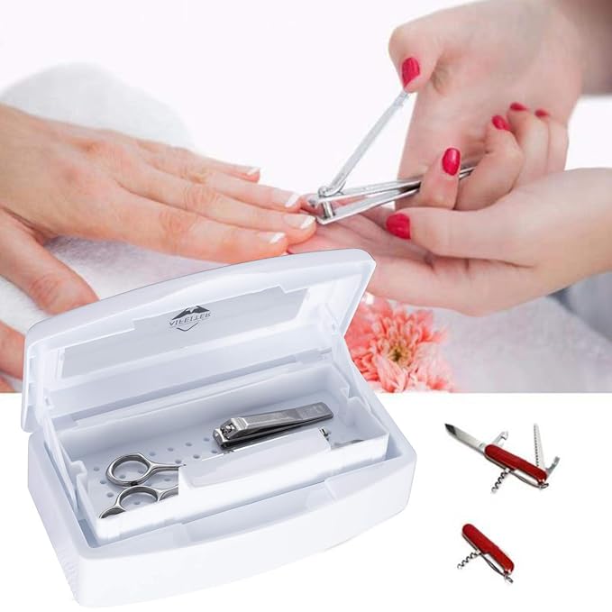 Plastic Sterilizing Tray-Tool Sterilization Box, Clean Sterilizer Box Storage - Image 6