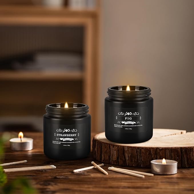 YOROXRG Scented Candles Gifts Set 24 Pack Soy Wax Travel Tin Jar Candles - Image 4