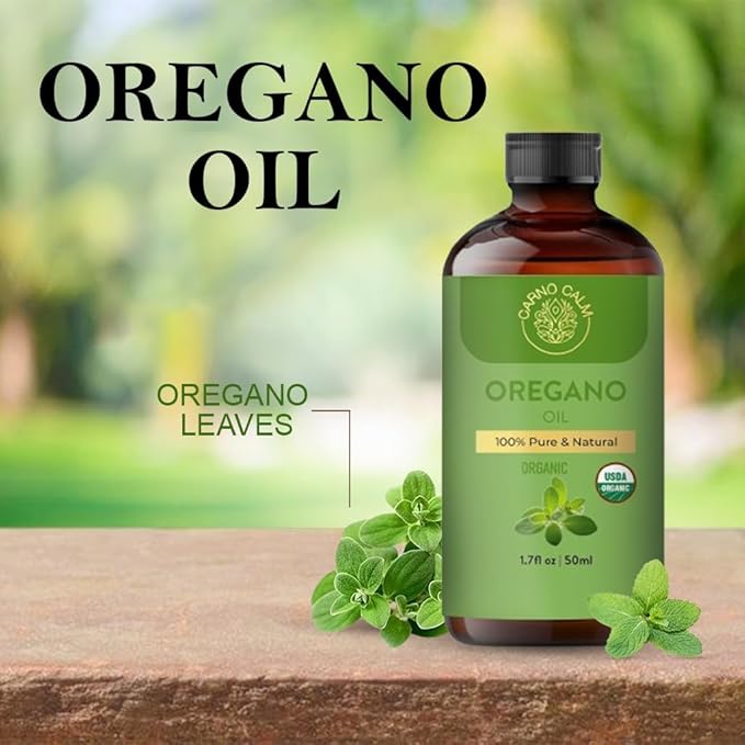 Oil of Oregano 50 ML – USDA Organic Oregano Oil | 60% Carvacrol & Thymoquinone - Image 2