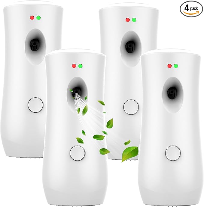Automatic Air Freshener Spray Dispenser, Free Standing or Wall Mounted by DZUEKOMI