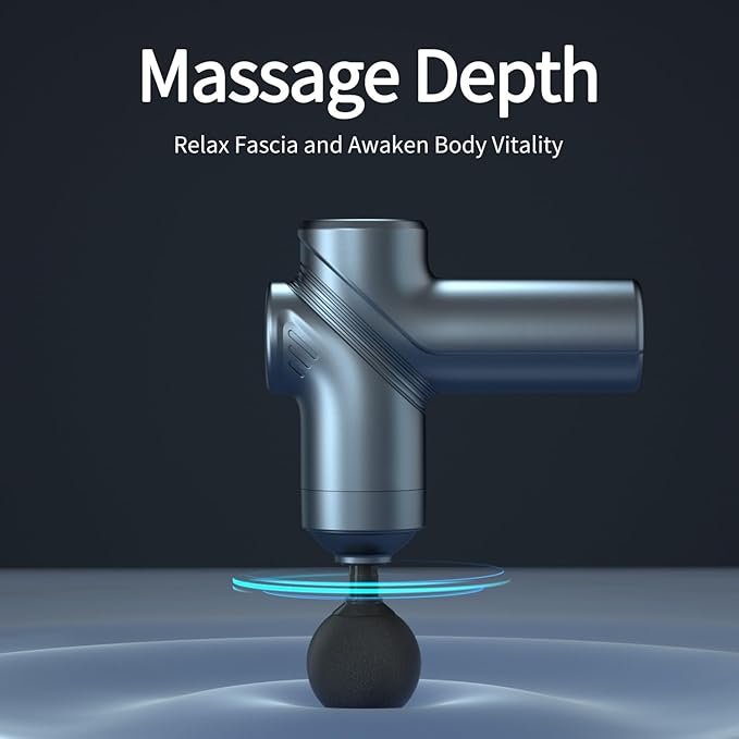 LEERCON Massage Gun Deep Tissue, Silent Brushless Motor and Portable Massage Gun - Image 8