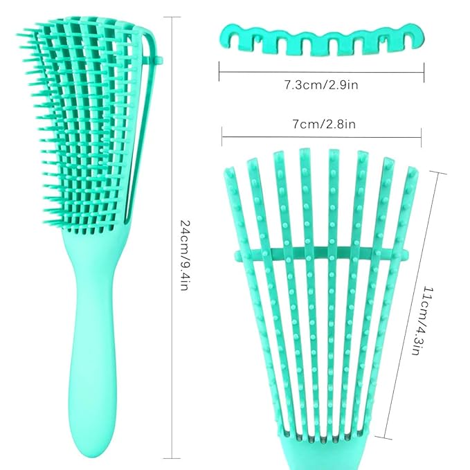 Detangling Brush for Afro America/African Hair Textured 3a to 4c, Knots - Image 6