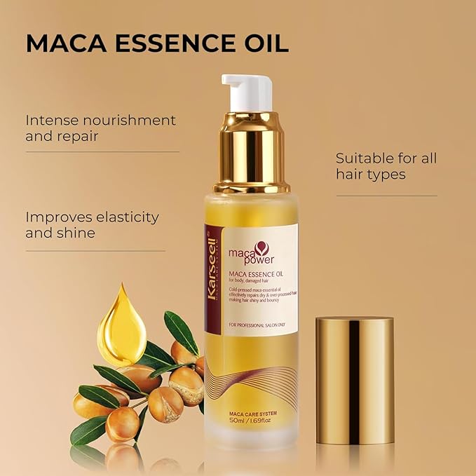 Karseell Collagen Hair Treatment Hair Care Set, Hair Oil Shampoo and Conditioner - Image 9