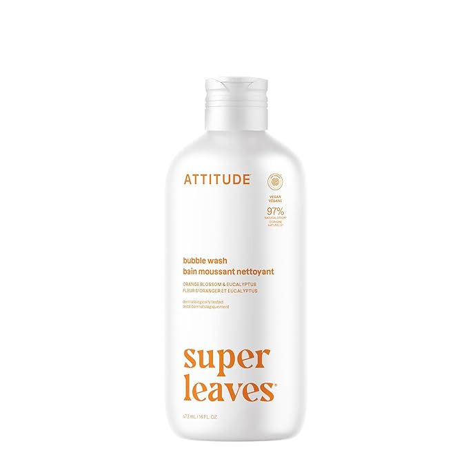 ATTITUDE Bubble Bath, EWG Verified, Plant and Mineral-Based, Dermatologically by ATTITUDE