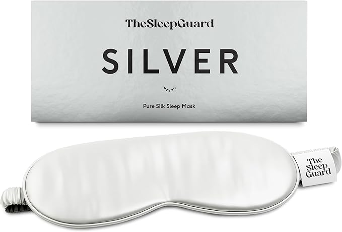 TheSleepGuard Pure Silk Sleep Mask Light Blocking Travel Essentials. Eye Masks by TheSleepGuard