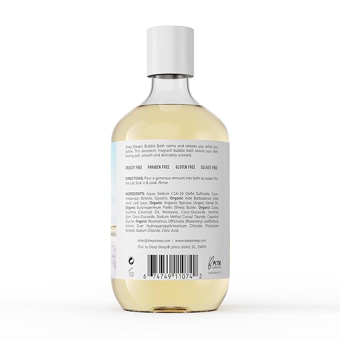 Deep Steep Cypress Fennel Bubble Bath - Image 3