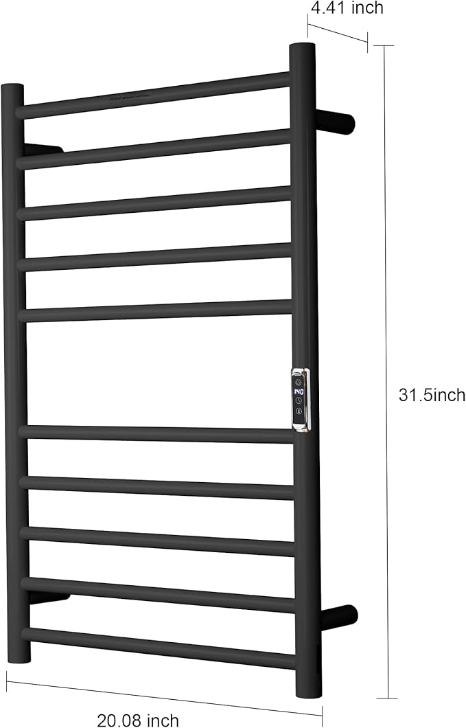Heated Towel Racks for Bathroom, Wall Mounted Electric Towel Warmer Racks - Image 4