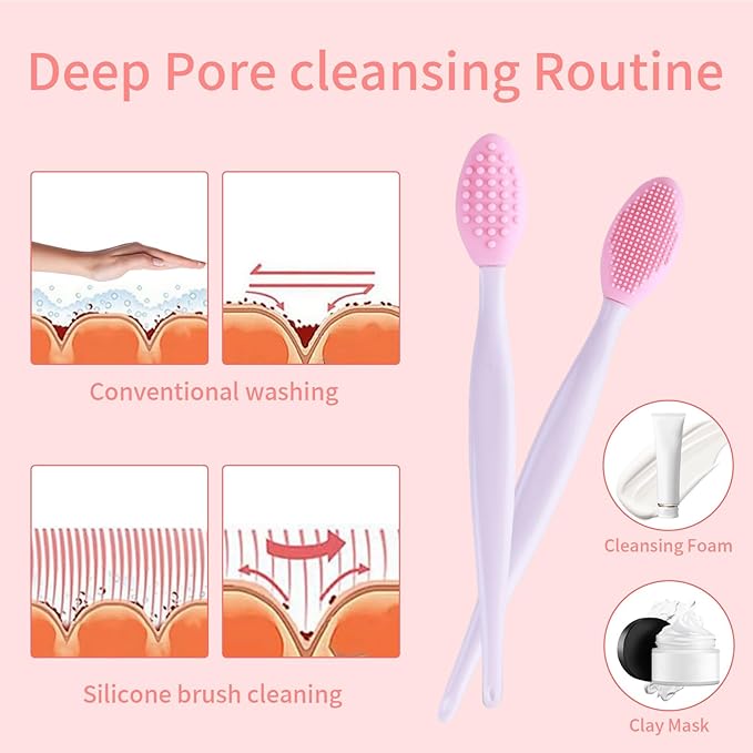 5 Pcs Mini Exfoliating Brush Set - Image 4