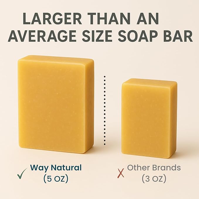 Goat Milk Soap Bar, Unscented - Image 4