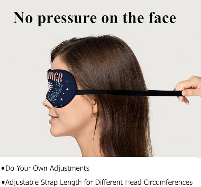 Dreamer Silk Sleep Mask with Adjustable Strap - Image 4
