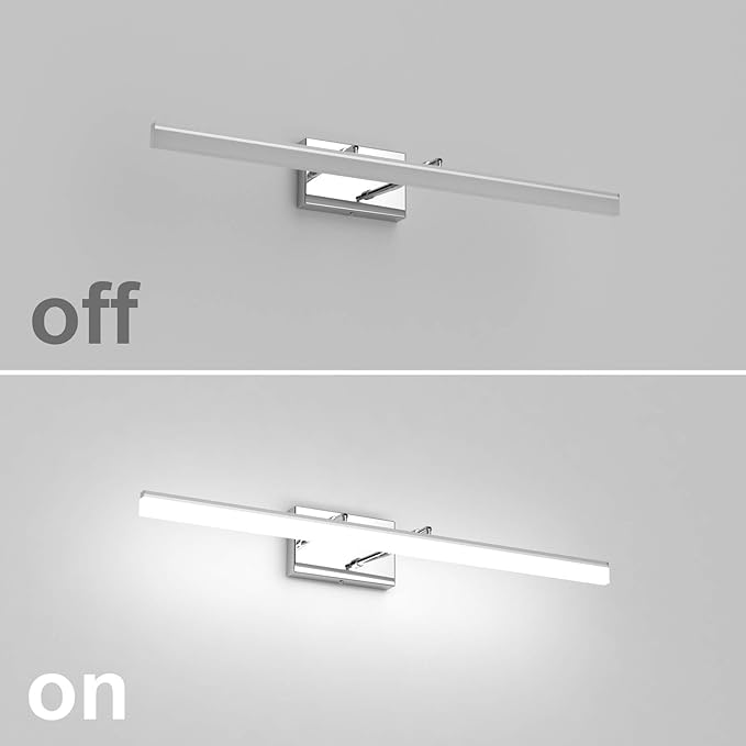 Aipsun 31.5 inch LED Vanity Lights Adjustable Bathroom Light Fixtures Bathroom - Image 6