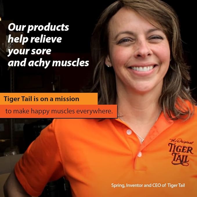 Tiger Tail 11in Massage Stick Portable Roller, Deep Tissue Foam Roller - Image 9
