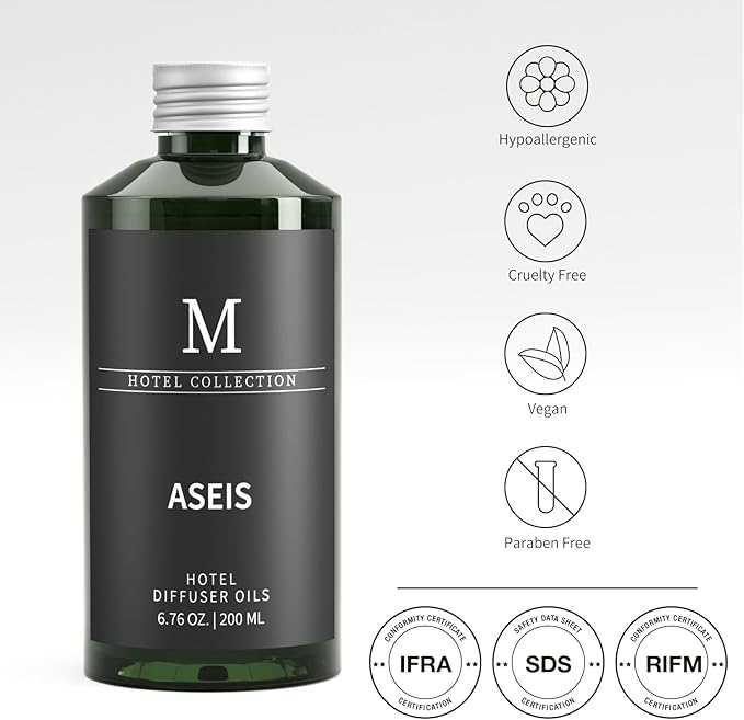 Hotel Collection Diffuser Oil- 6.76 Fl Oz/200ML-ASEIS, Luxury Essential Oils - Image 5