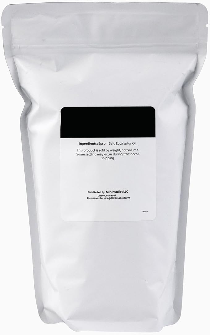 Minimalist Epsom Salt with Eucalyptus Oil, Packaged - Image 2