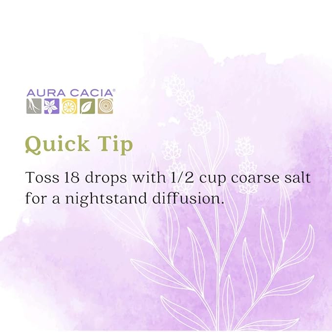 Aura Cacia Lavender Essential Oil, 100% Pure Lavandula Angustifolia Oil - Image 6