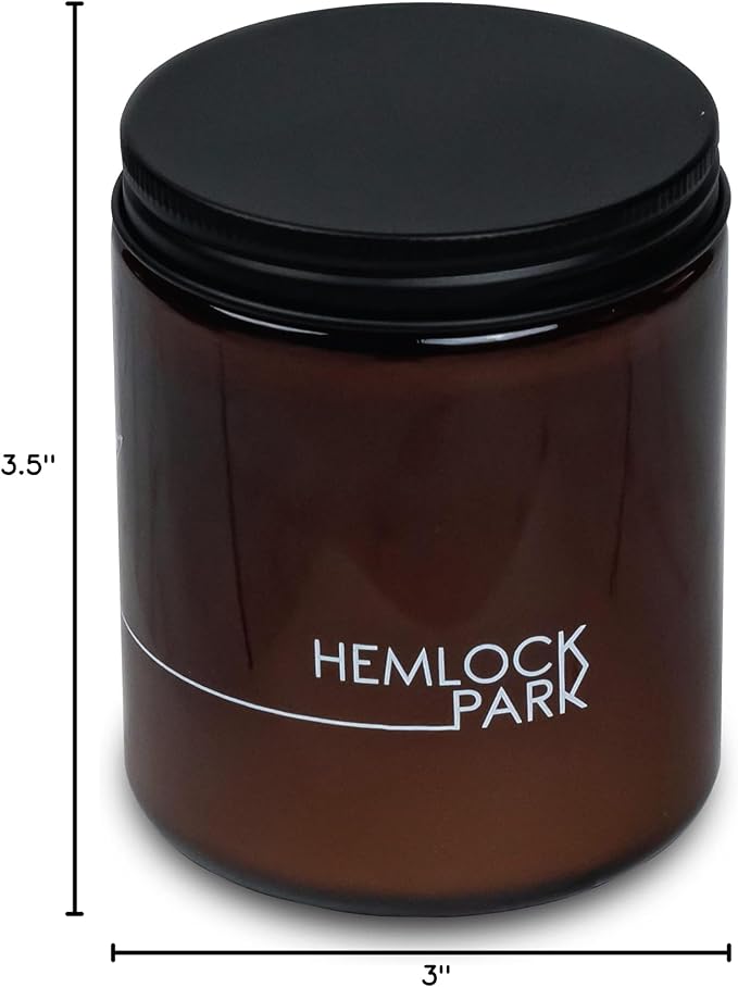 Hemlock Park Crackling Wood Wick Candle Handcrafted - Image 6