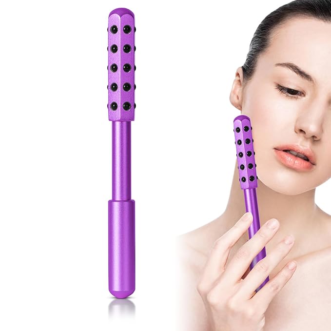 Up Lifting Massaging Beauty Roller Radiance Roller 30 Germanium Stone Face by Unknown