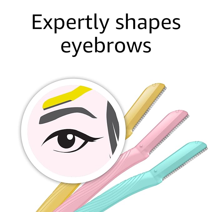 Amazon Basics Women's Dermaplaning Tool, Peach Fuzz Remover, Facial Hair Removal - Image 8