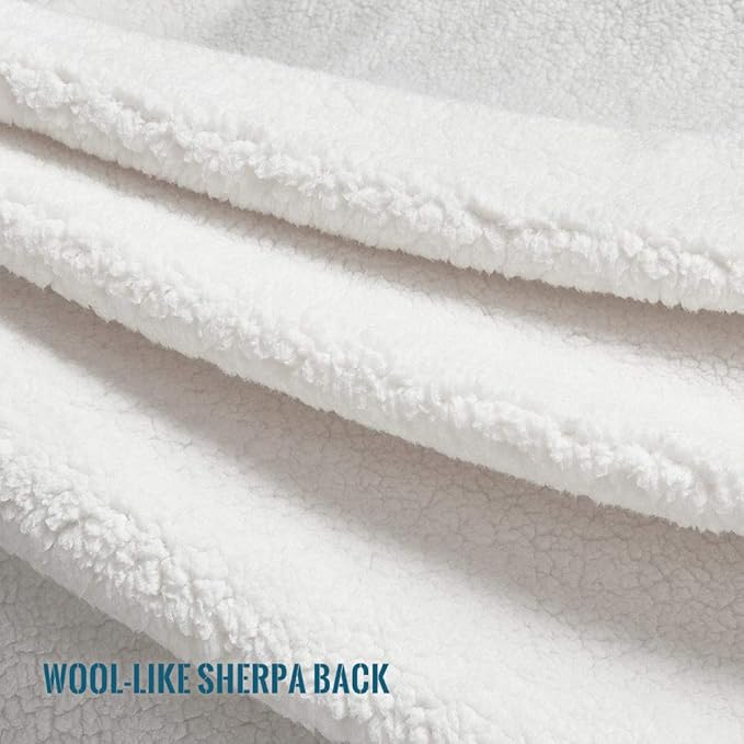 KAWAHOME Sherpa Fleece Blanket for Bed - Image 6