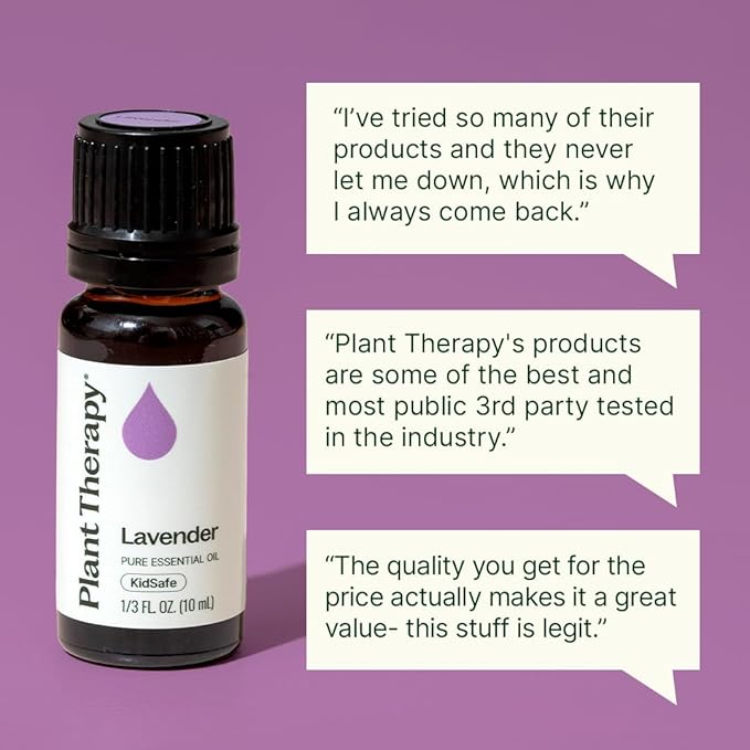 Plant Therapy Lavender Essential Oil 100% Pure, Natural Aromatherapy 30 mL - Image 4