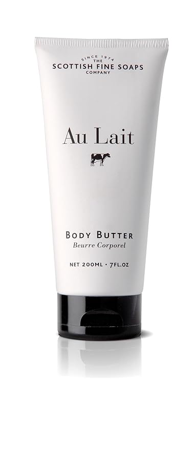 Au Lait Milk Body Butter in a Tube 7oz tube by Scottish Fine Soaps by Scottish+Fine+Soaps