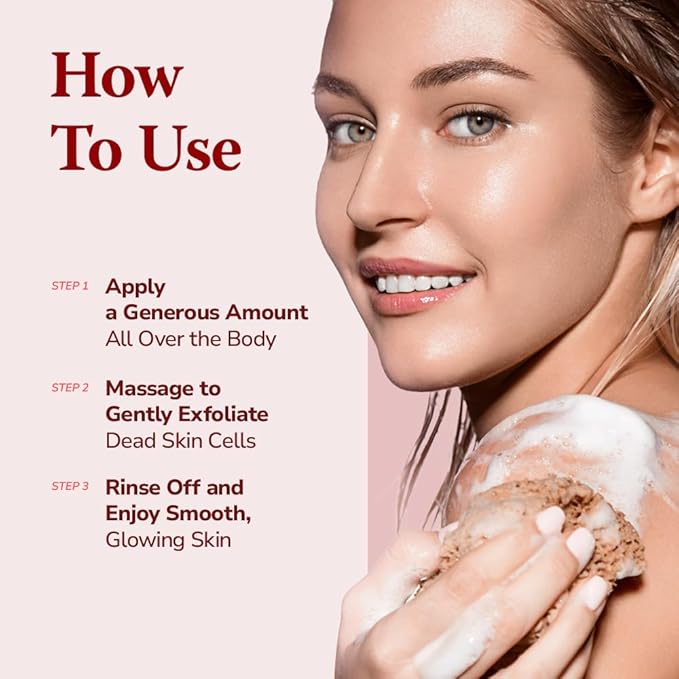 HIMALAYA PINKSALT Daily Scrub Body Wash Love Edition Gift Set – Exfoliating - Image 5