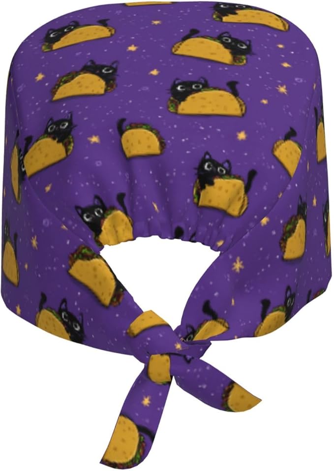 Alligator Ice Cream Working Cap, Scrub Cap - Image 2