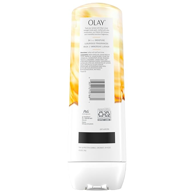 Olay Body Wash for Women, Indulgent Moisture, 24hr Moisturizing & Nourishing - Image 9